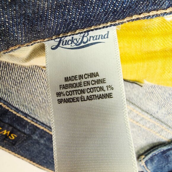 Lucky Brand 30X33 Womens Size 10/30 Regular Sweet'N Low Bootcut Blue Denim Jeans - Picture 11 of 13